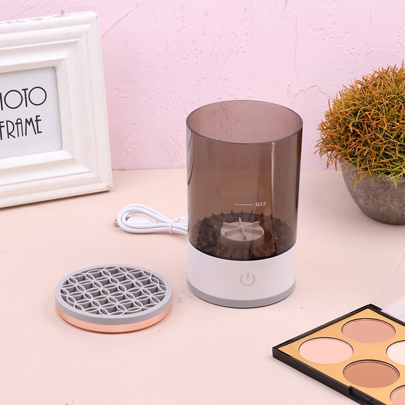 Women Eye Shadow Brush Cleaning Tool Portable Electric Makeup Brush Cleaner Machine With USB Charging Automatic Cosmetic Brush - Image 8